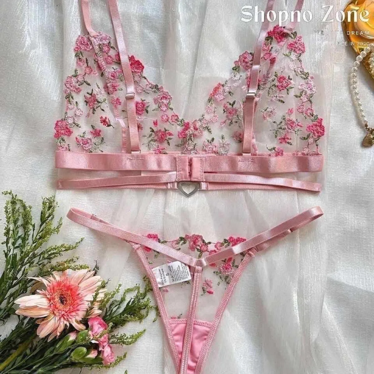 Pink bikini set - Image 4