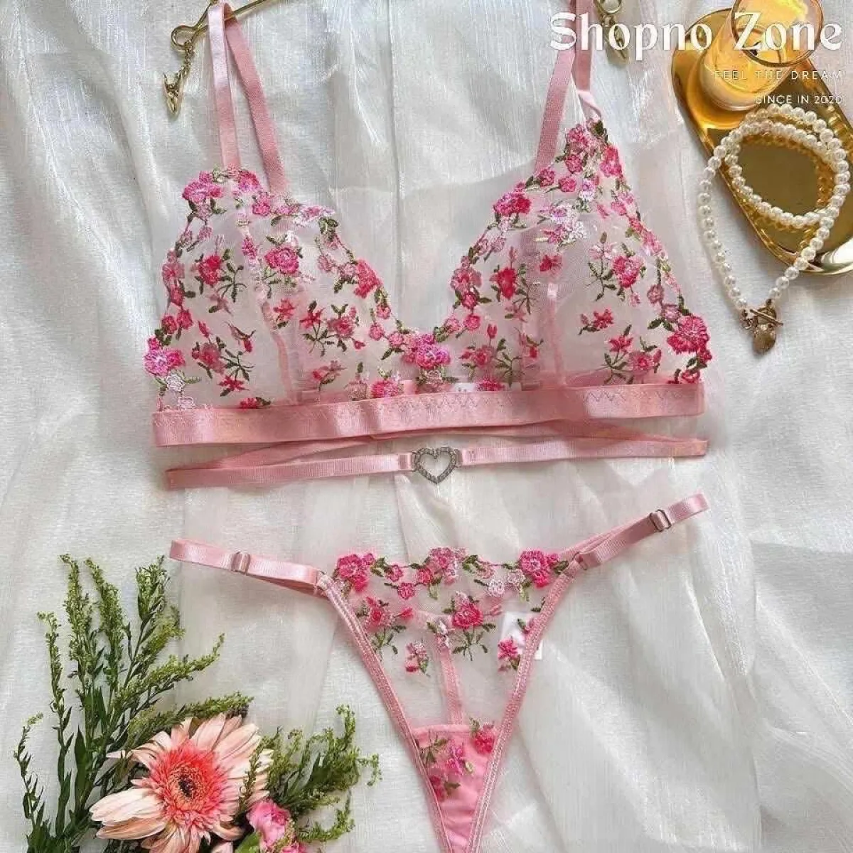 Pink bikini set - Image 3