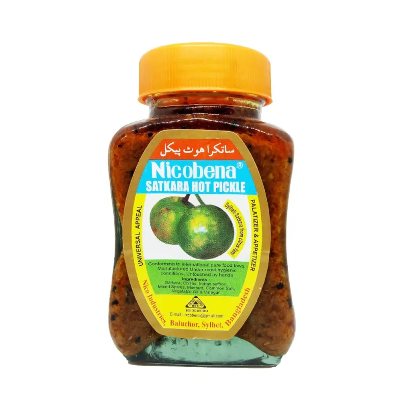 Nicobena Satkara Hot Pickle- 220gm