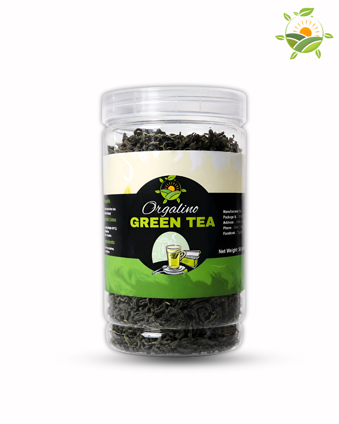 ORGALINO GREEN TEA (FULL LEAF)