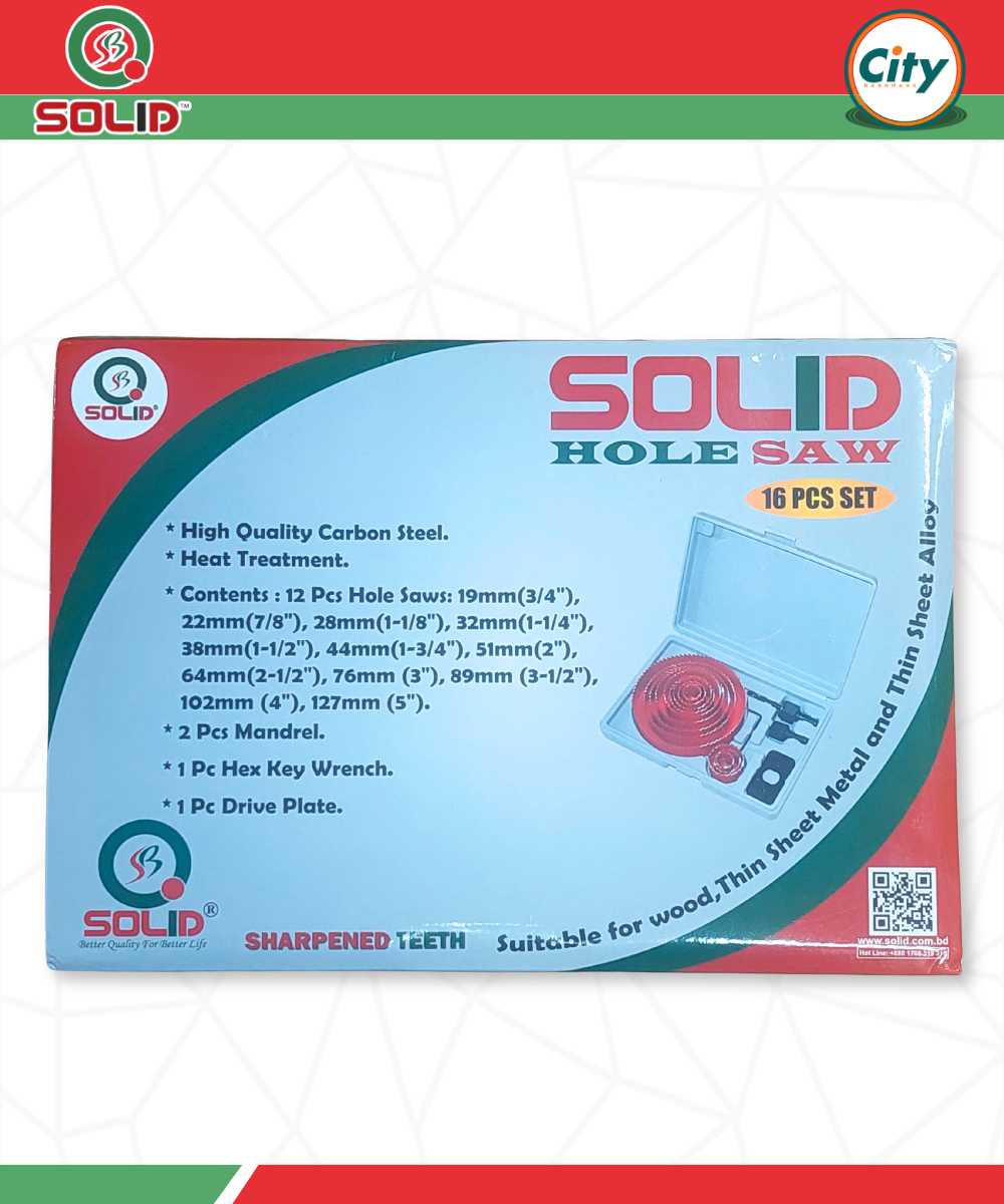 ১৬ পিস হোল স সেট হেভী ডিউটি SOLID_img_2