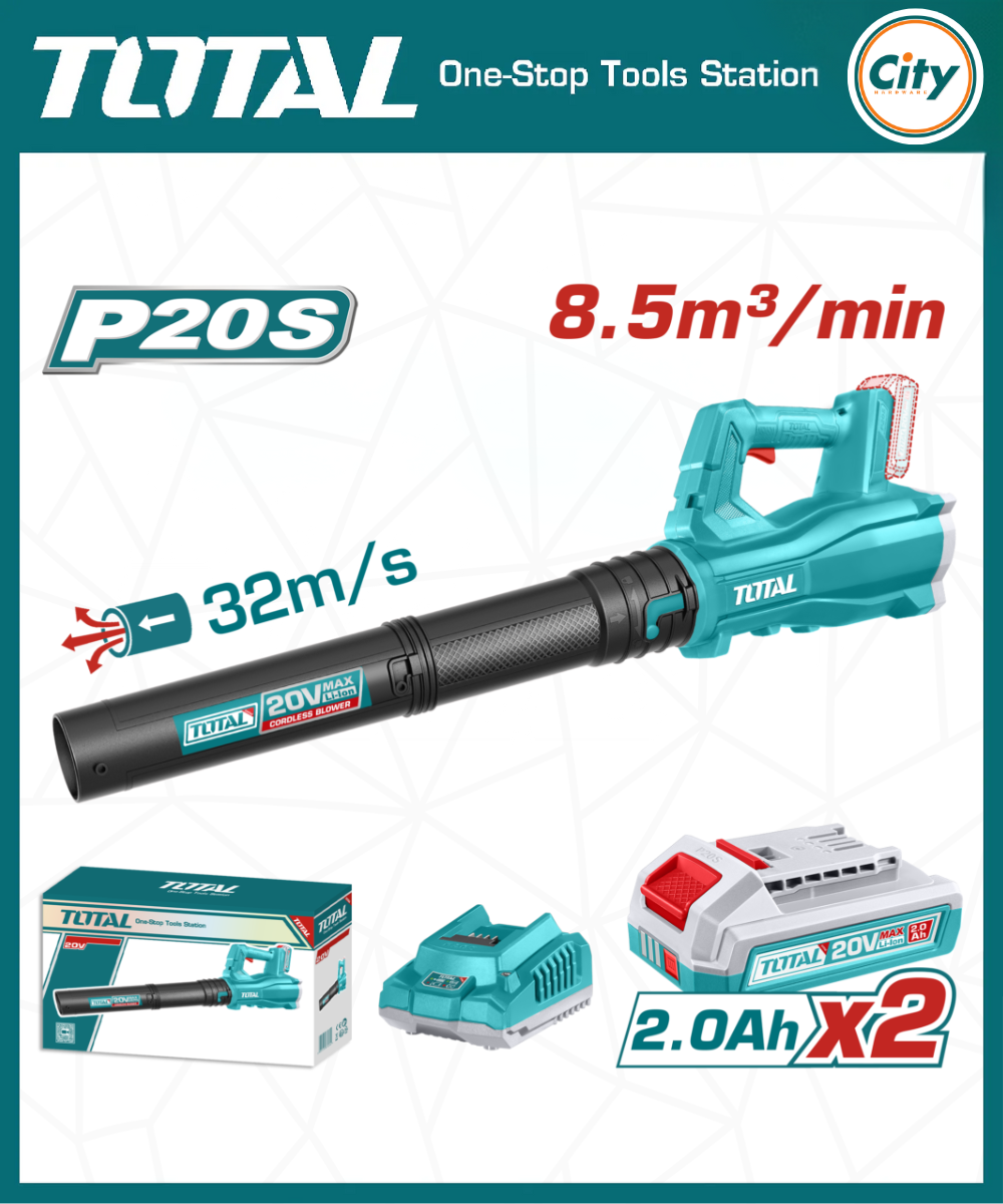 ২০ ভোল্টের কর্ডলেস ব্লোয়ার TOTAL TABLI203232