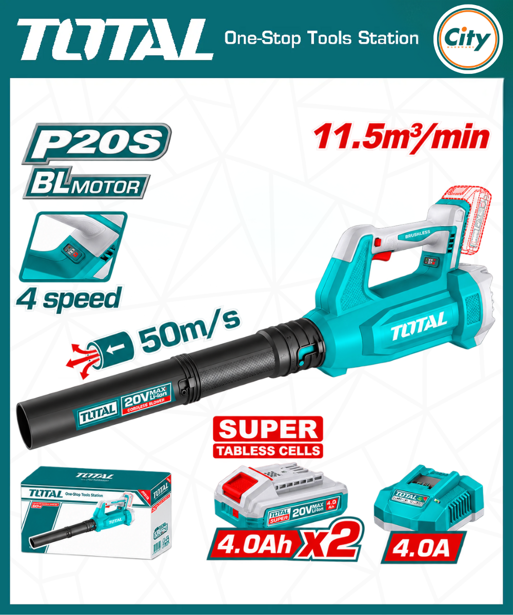 ২০ ভোল্ট ব্রাশলেস কর্ডলেস ব্লোয়ার TOTAL TABLI205082_img_0