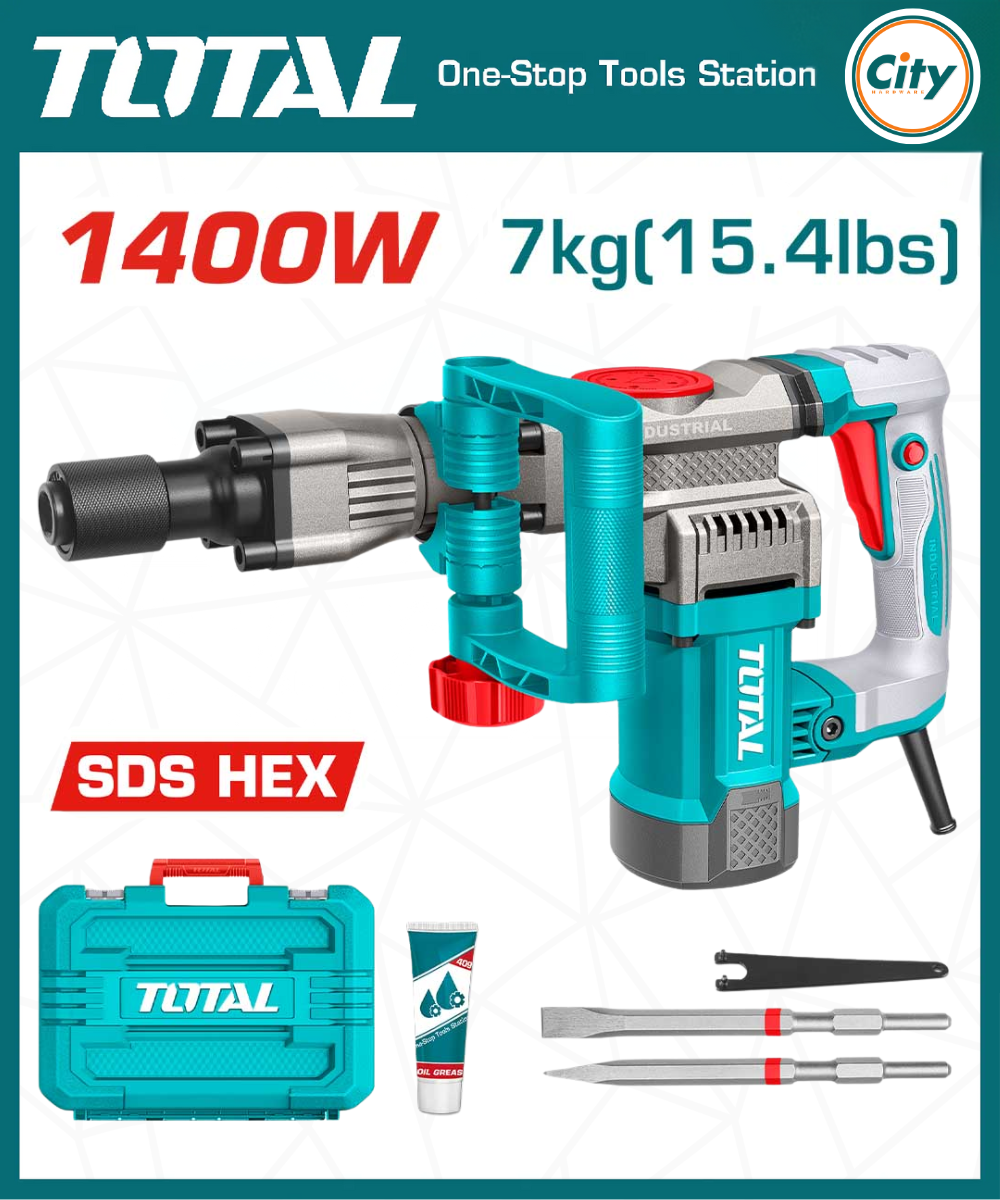 ১৪০০ ওয়াট ডেমোলিশন ব্রেকার TOTAL TH214008_img_0