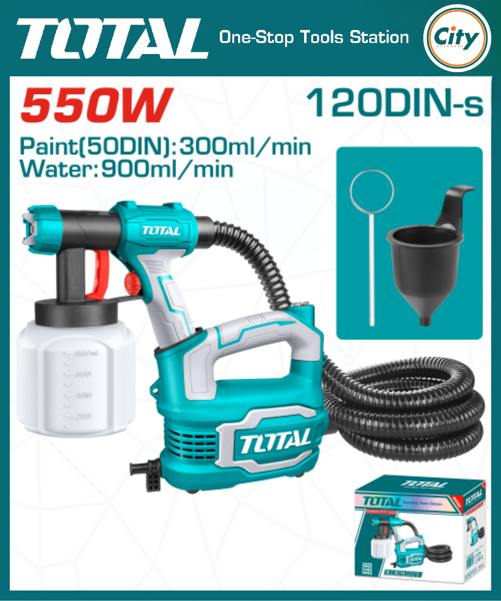 ৫৫০ ওয়াট HVLP ফ্লোর বেসড স্প্রে গান মেশিন TOTAL TT5006_img_0