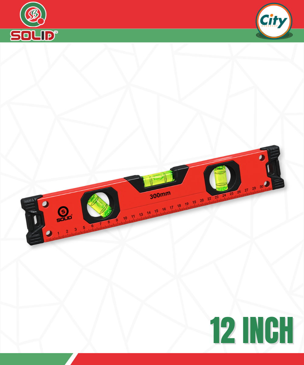 ১২ ইঞ্চি স্পিরিট লেভেল ম্যাগনেট সহ SOLID_img_0