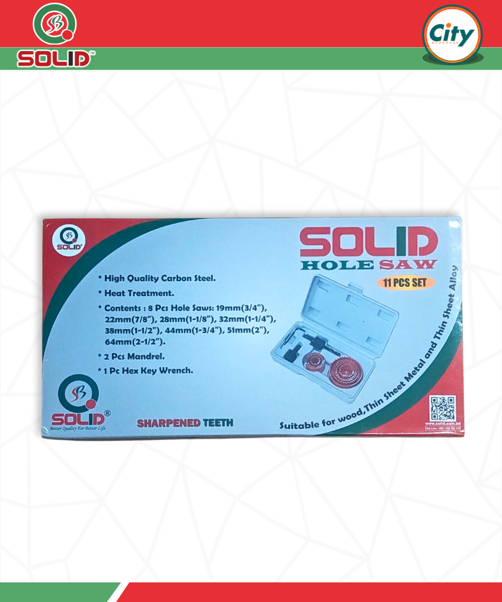 ১১ পিস হোল স সেট হেভী ডিউটি SOLID_img_2