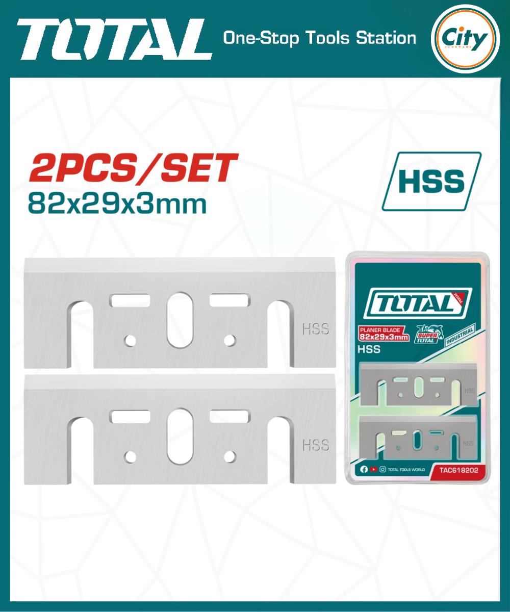 প্রিমিয়াম প্লানার প্লেড TOTAL TAC618202