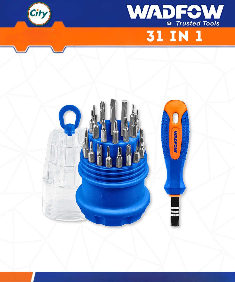 ৩১-ইন-১ প্রিসিশন স্ক্রুড্রাইভার সেট WADFOW WSS1J31