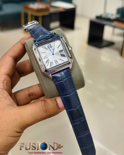 CARTIER Santos Lether Belt Watch_img_0
