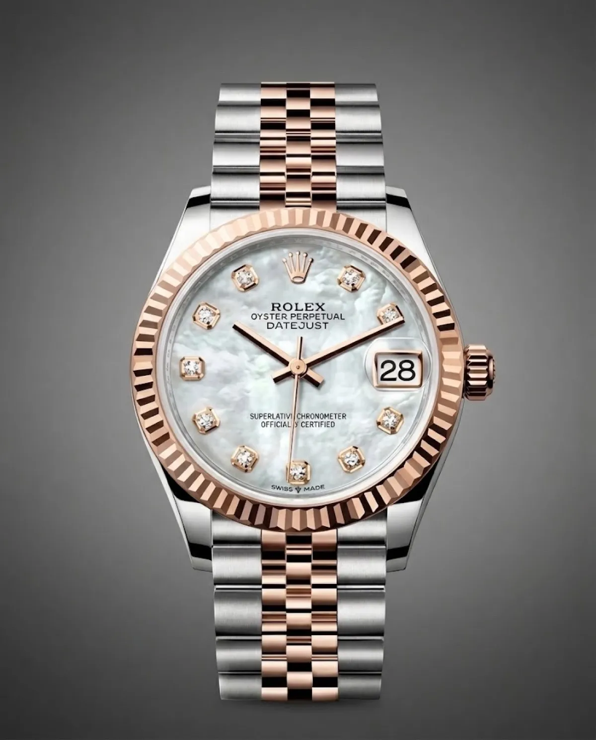 ROLEX Datejust Watch (Mother of Pearl)