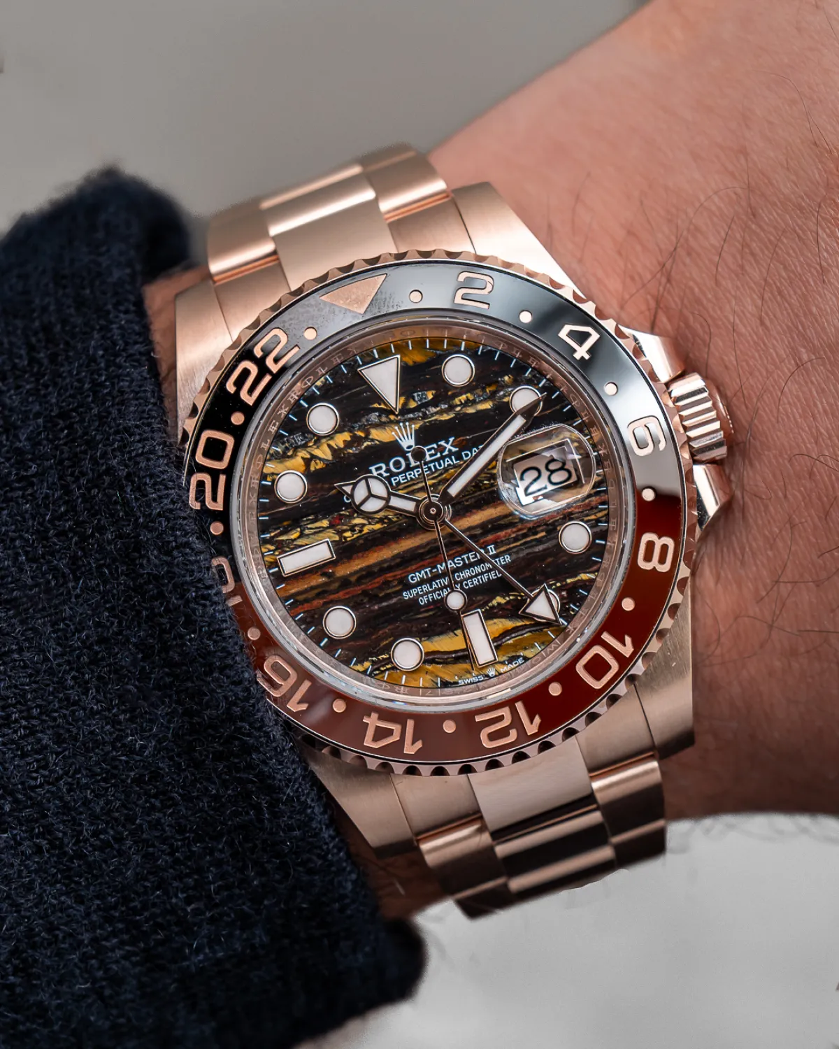 ROLEX Gmt Master-2 (Tiger Iron)