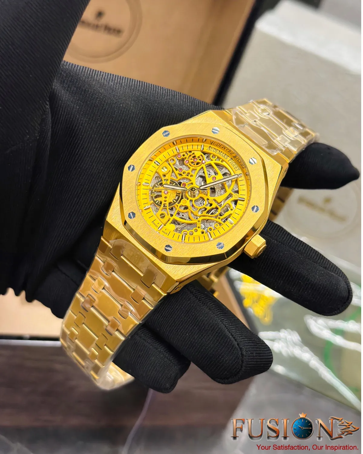 AUDEMARS PIGUET Skeleton Automatic Movement Watch