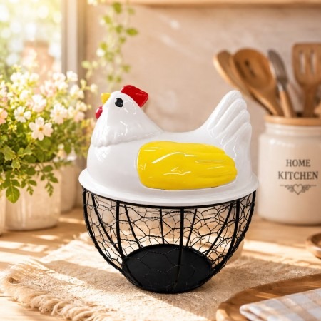 Egg storage basket