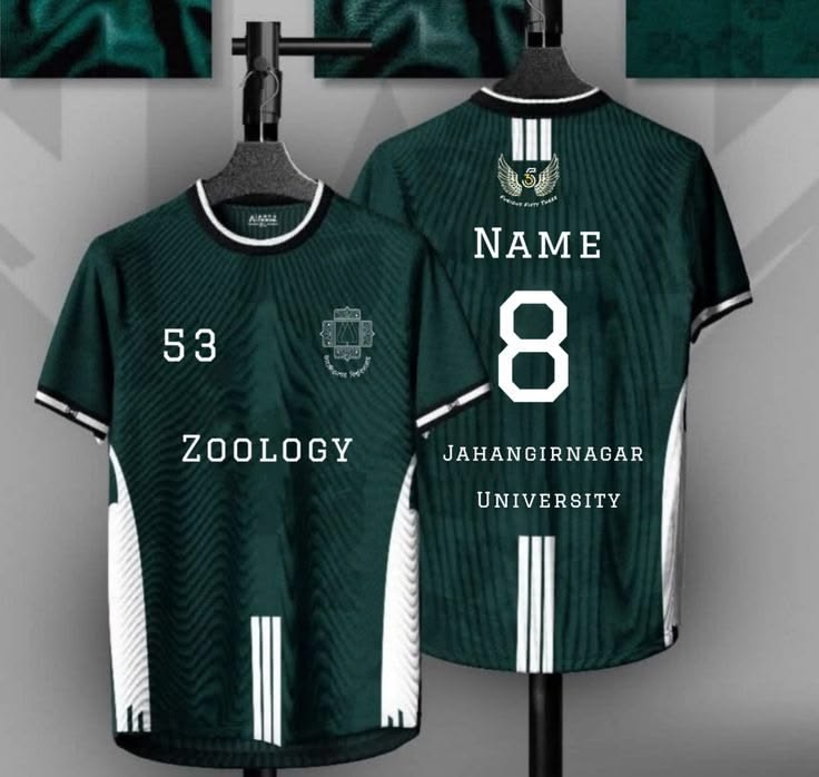 Custom Printed Sublimation Sports Jersey - Blue & Black - Image 2