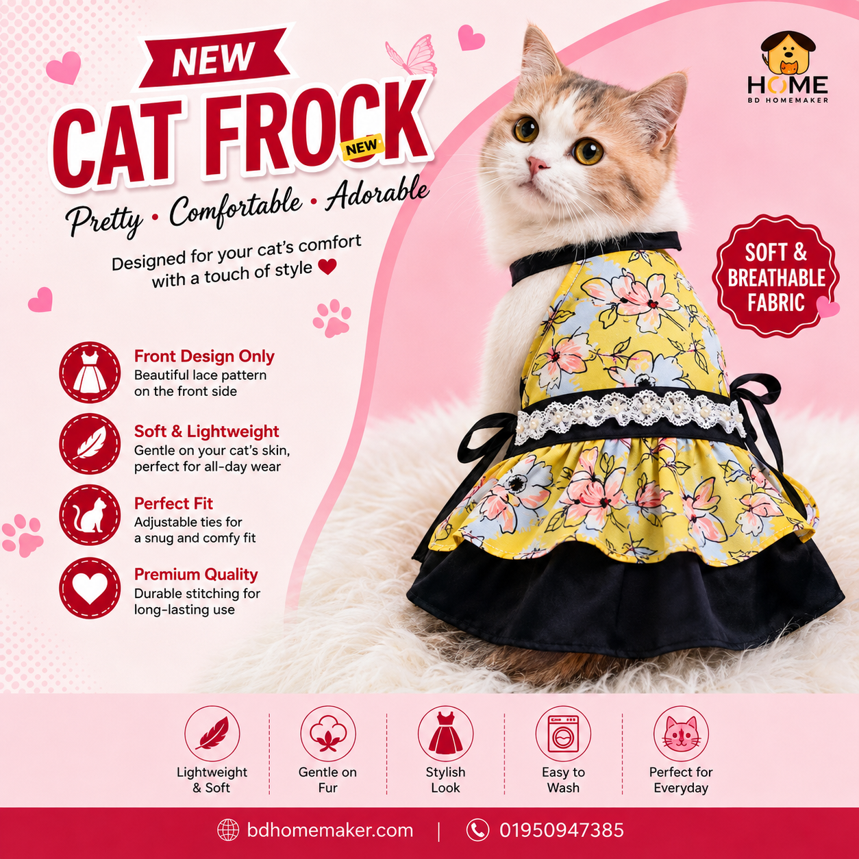 Cat frock (free size)_img_0