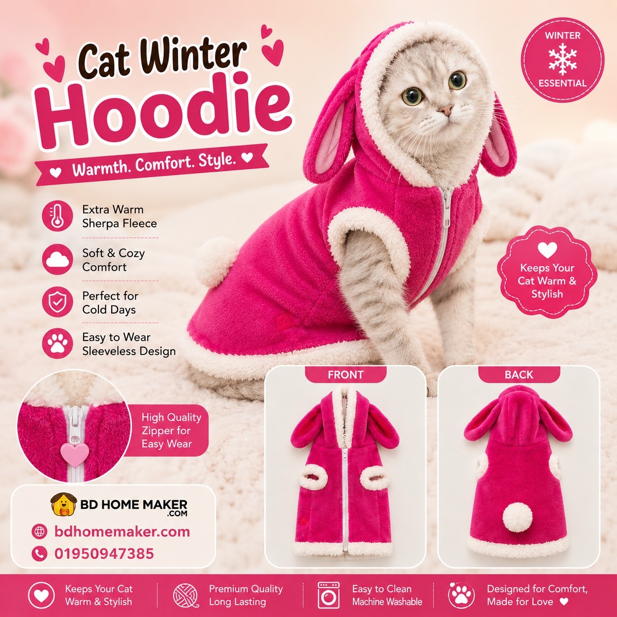 Rabbit cat hoodie (custome)_img_0