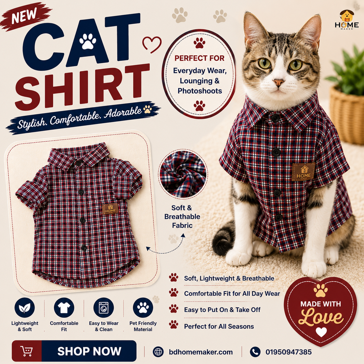 Cat shirt (3.5,4 kg)_img_0