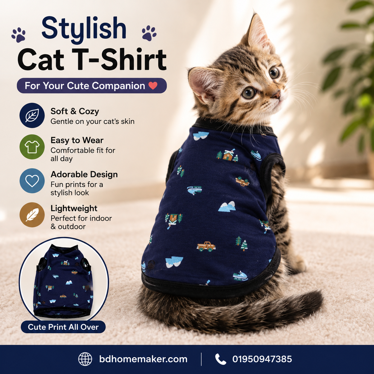 Cat winter t-shirt (1,1.4,2,3,4,2.3 kg)Winter_img_0