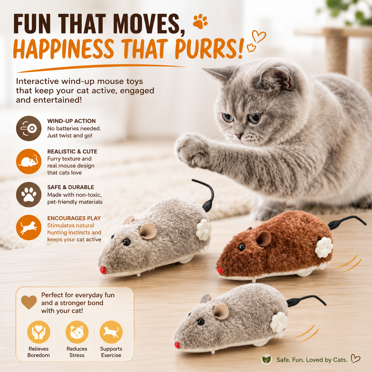 plush wind up running animal toys