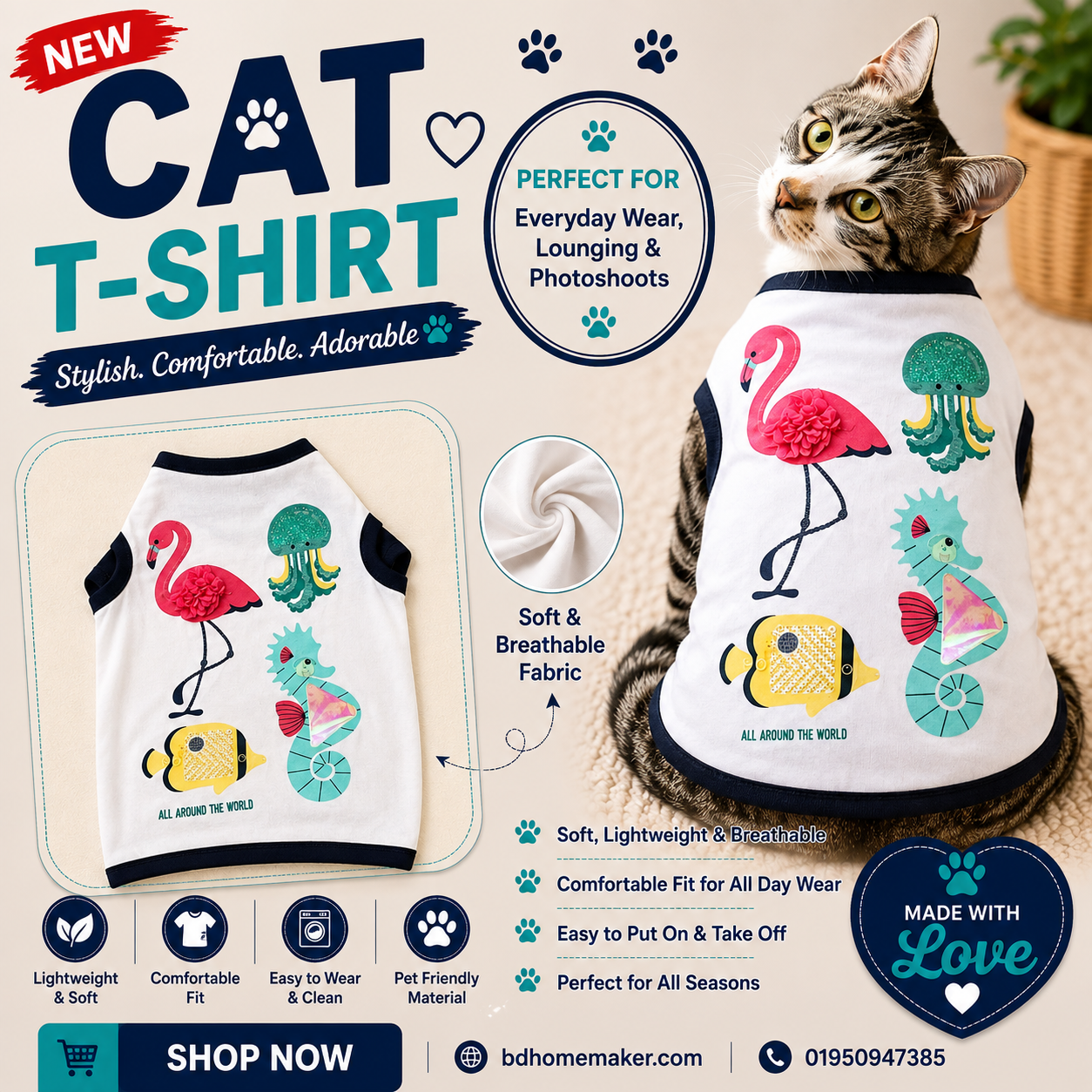 cat t-shirt (2.5 ,3.5 kg)_img_0