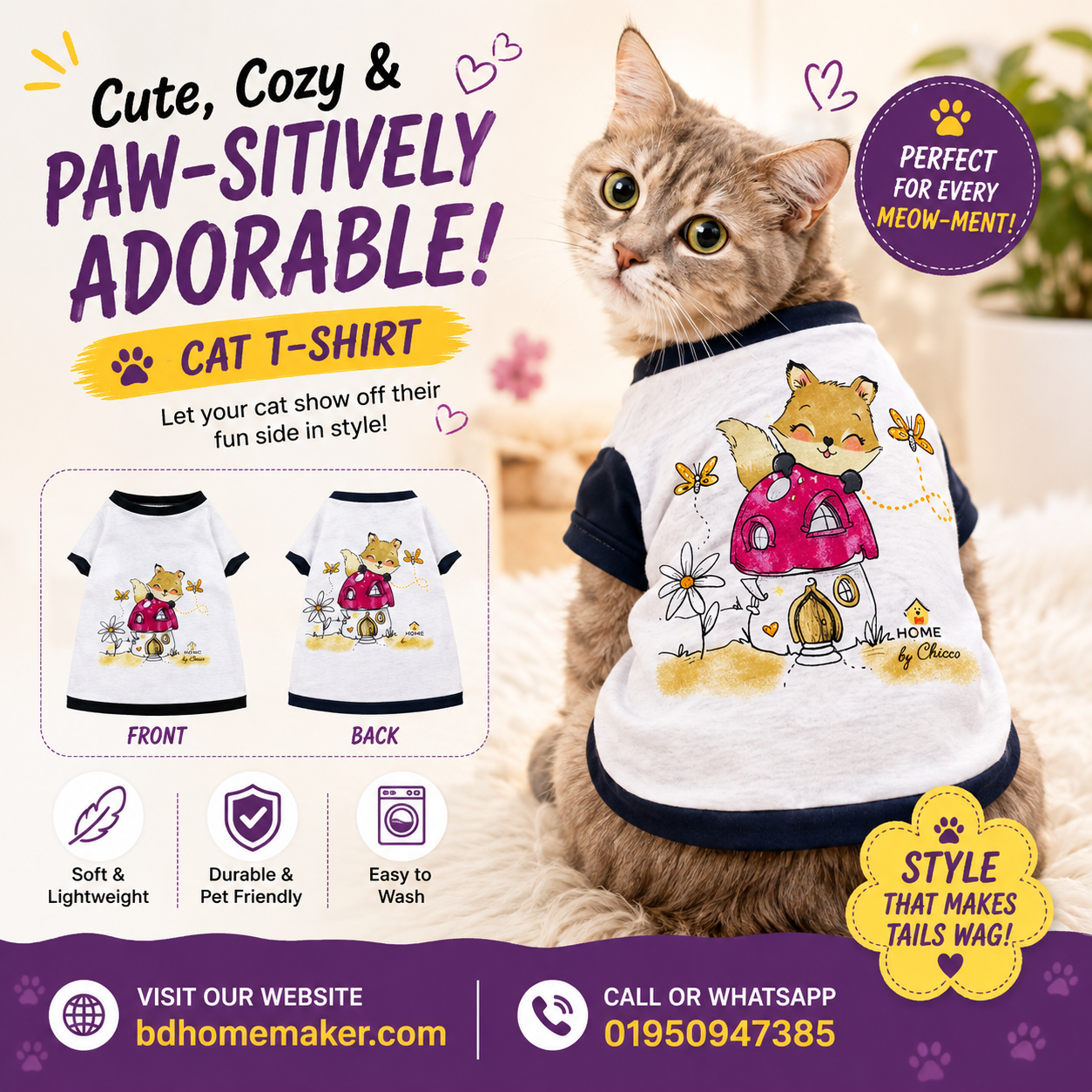 cat t-shirt (2.5 ,2 kg)_img_0