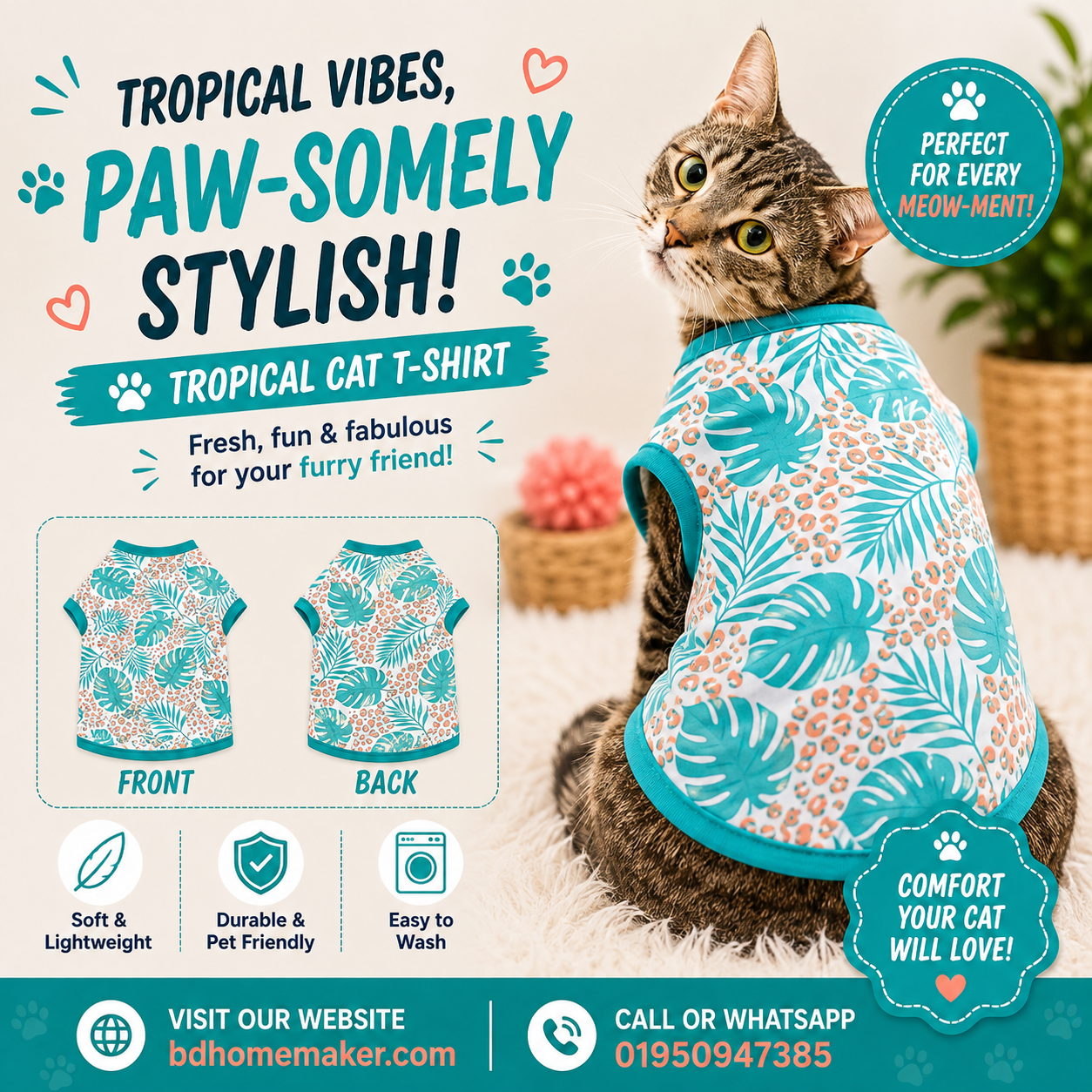 cat t-shirt (custome)_img_0