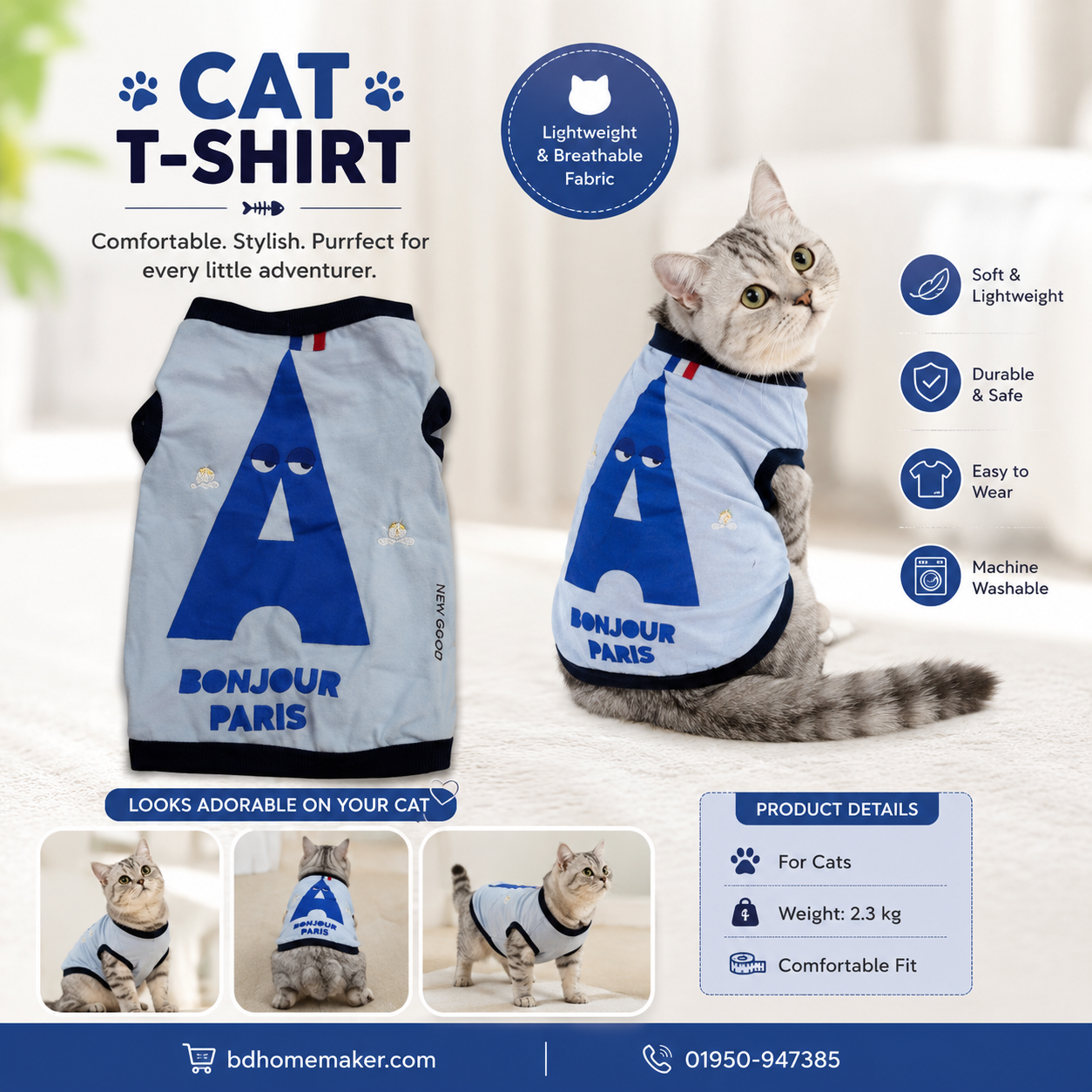 Cat t-shirt (2.3 kg)_img_0