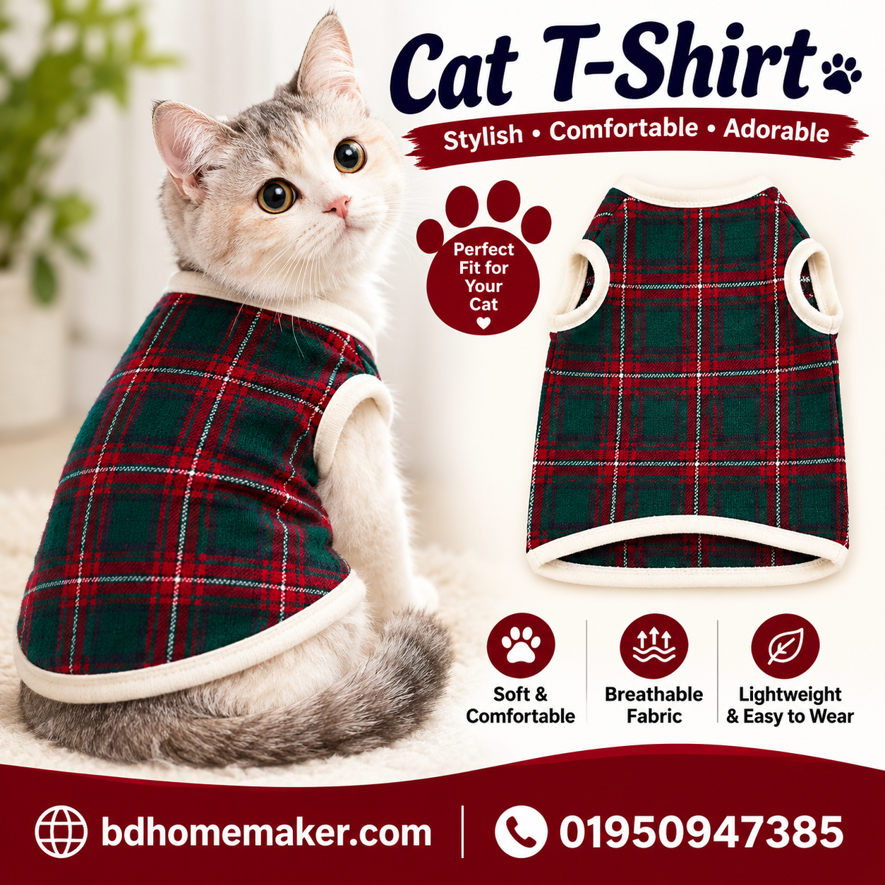 Cat t-shirt (4, 6 Kg)_img_0