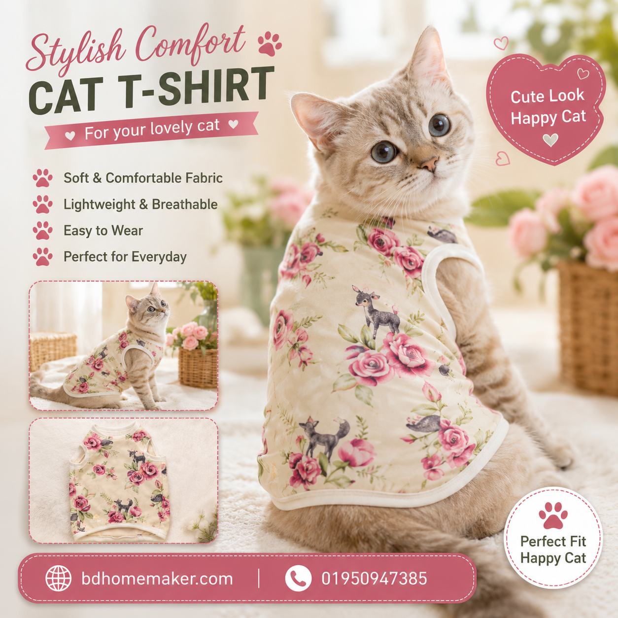 cat t-shirt (custome)_img_0