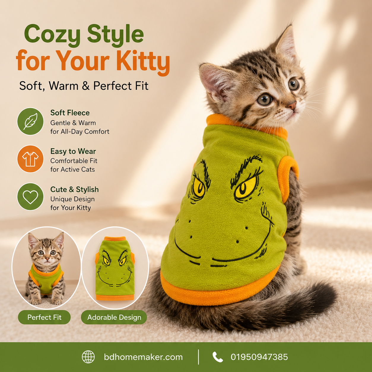 Cat t-shirt (1.7,1.4 kg) Winter_img_0