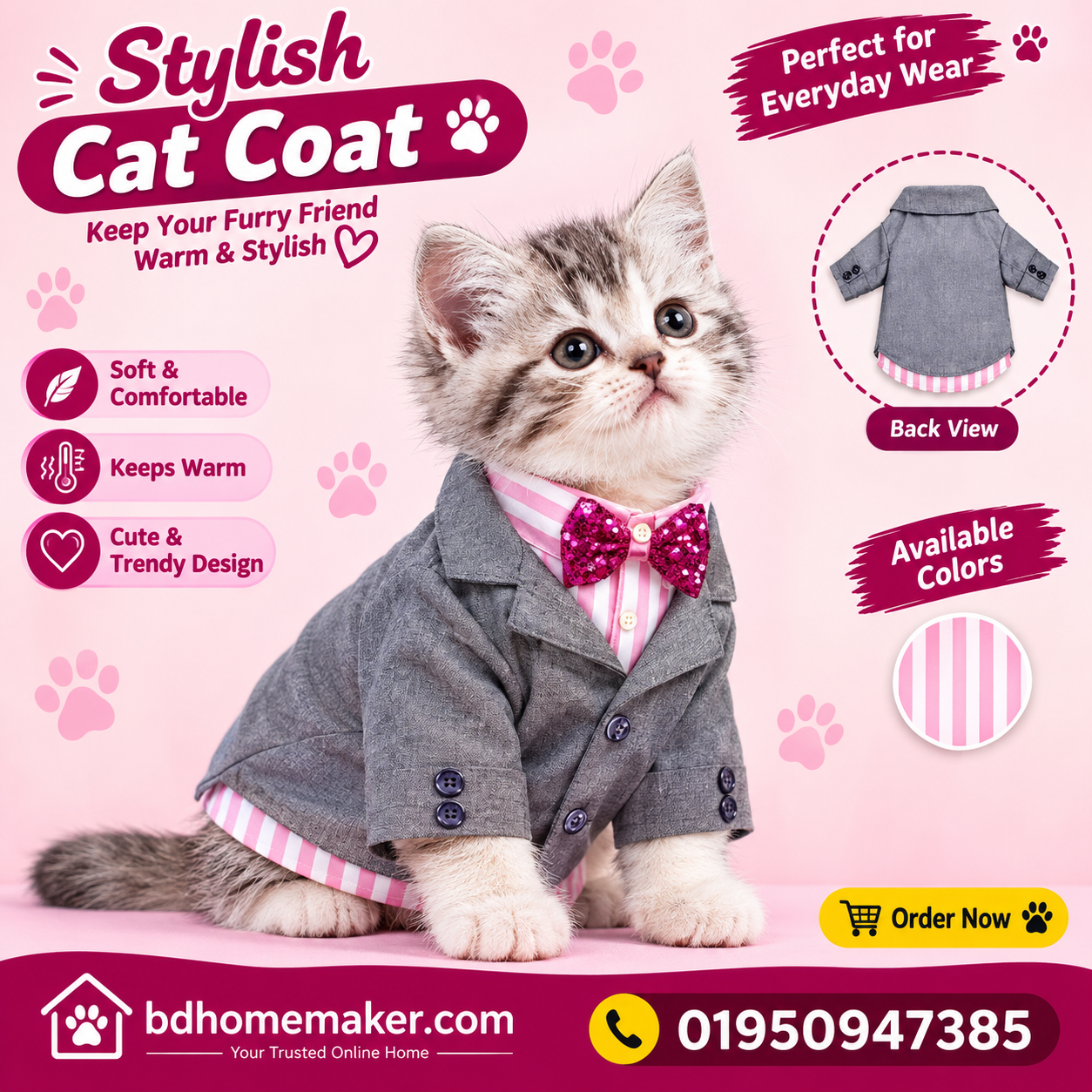 Cat coat set (3.5 kg size 17)_img_0