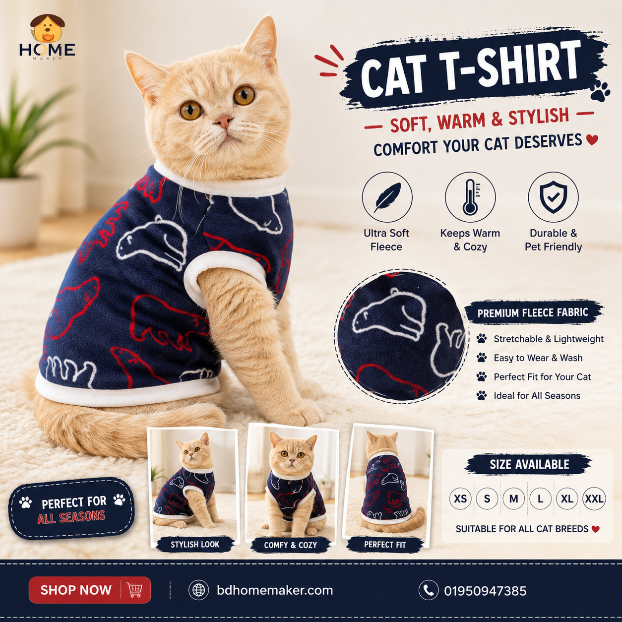 Cat winter T-shirt (4,7,6,5,3.5 kg)_img_0
