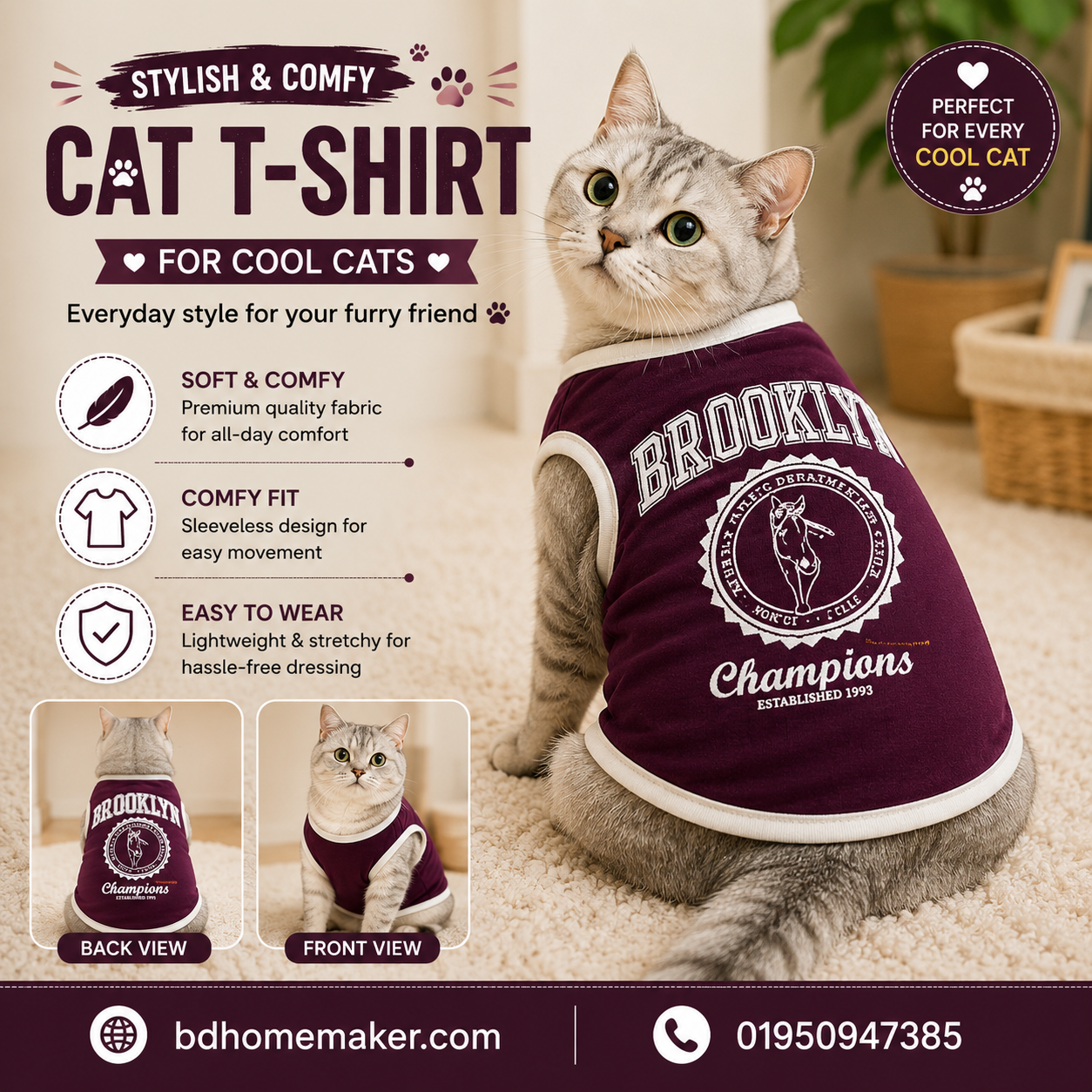 Cat t-shirt ( 6 kg)_img_0