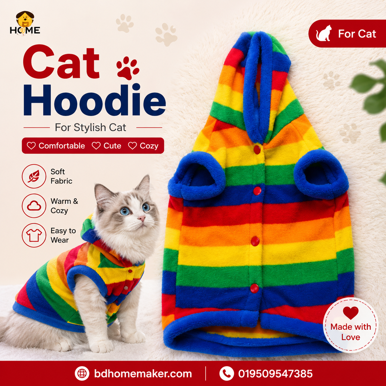 Cat hoodie (3.5,2.5 kg)_img_0