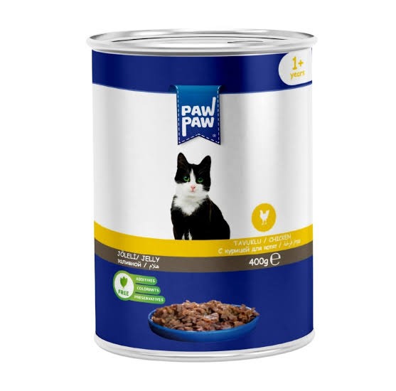 paw paw adult canned food chicken tavuklu in jelly 400 g_img_0