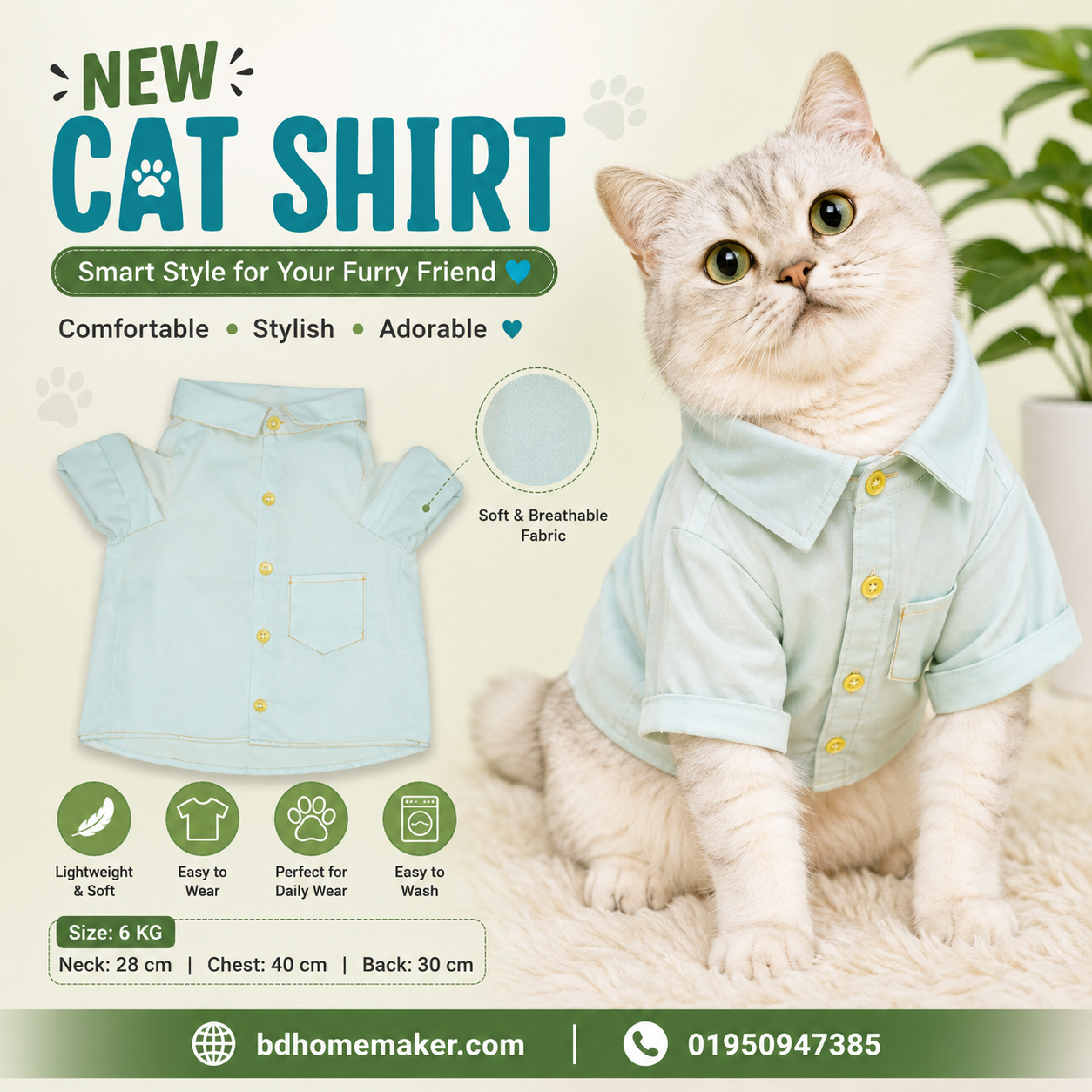 Cat shirt (6 kg)_img_0