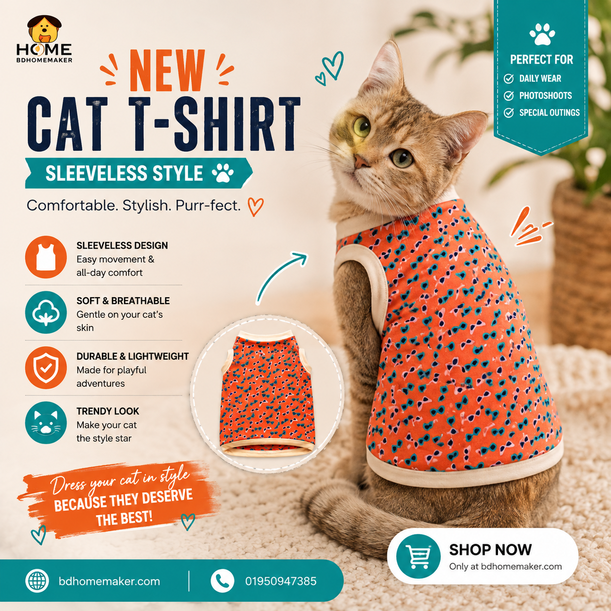 cat t-shirt (6,4,3.5,3,2.5,2.3,1 kg ,800 gm)_img_0