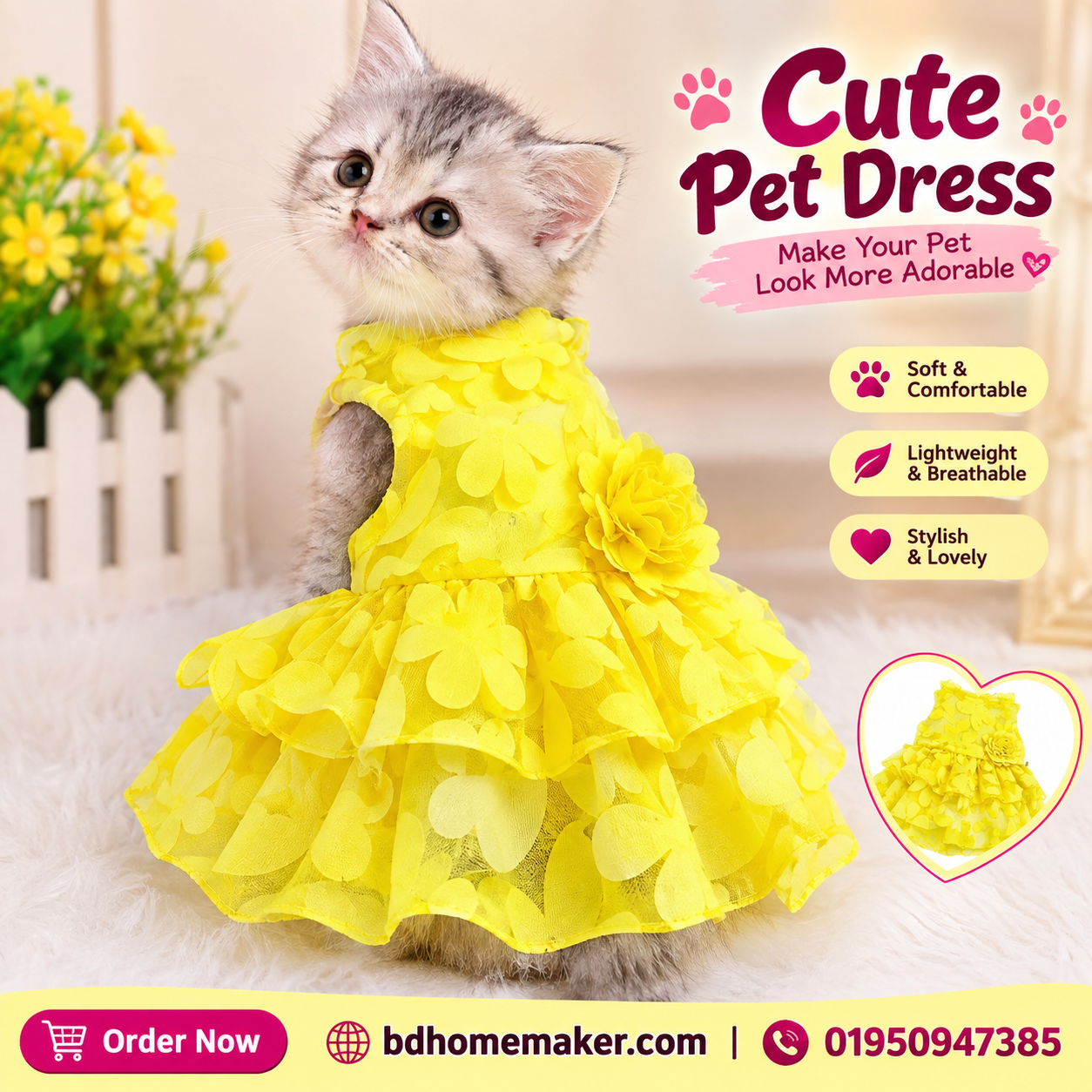 2.3 kg cat frock_img_0