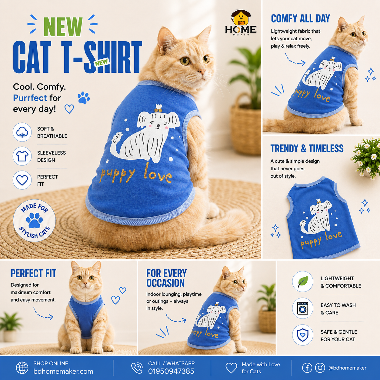 Cat t-shirt  (2.3,2.5,3 kg)_img_0