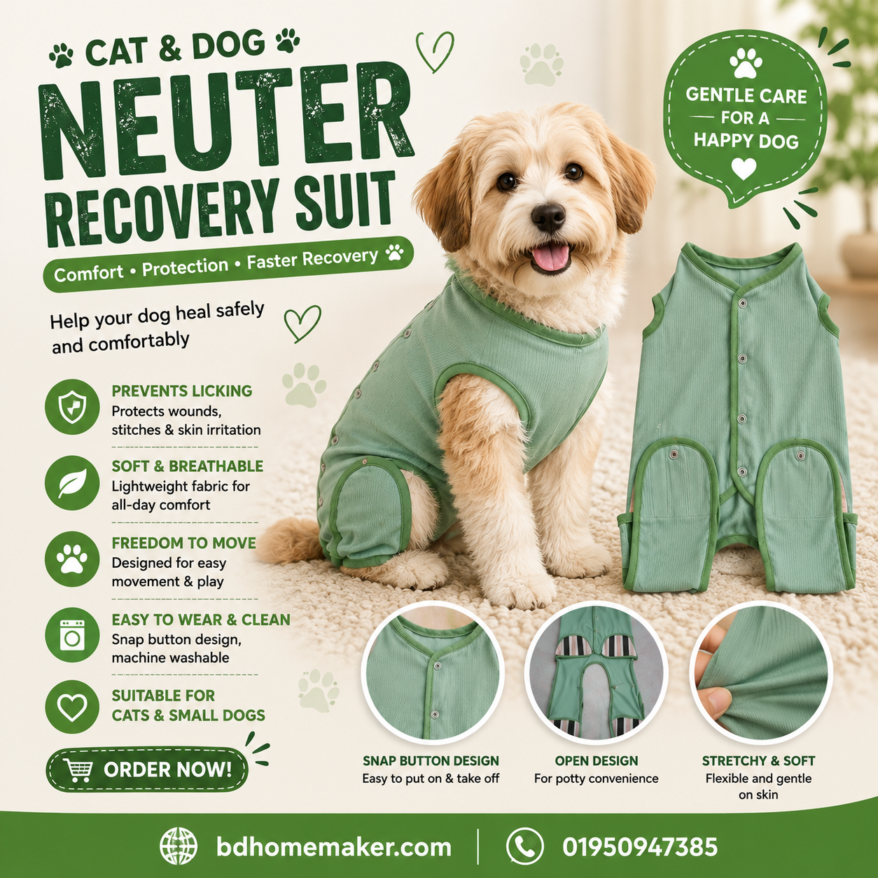 Dog neauter recovery suit (custome)_img_0