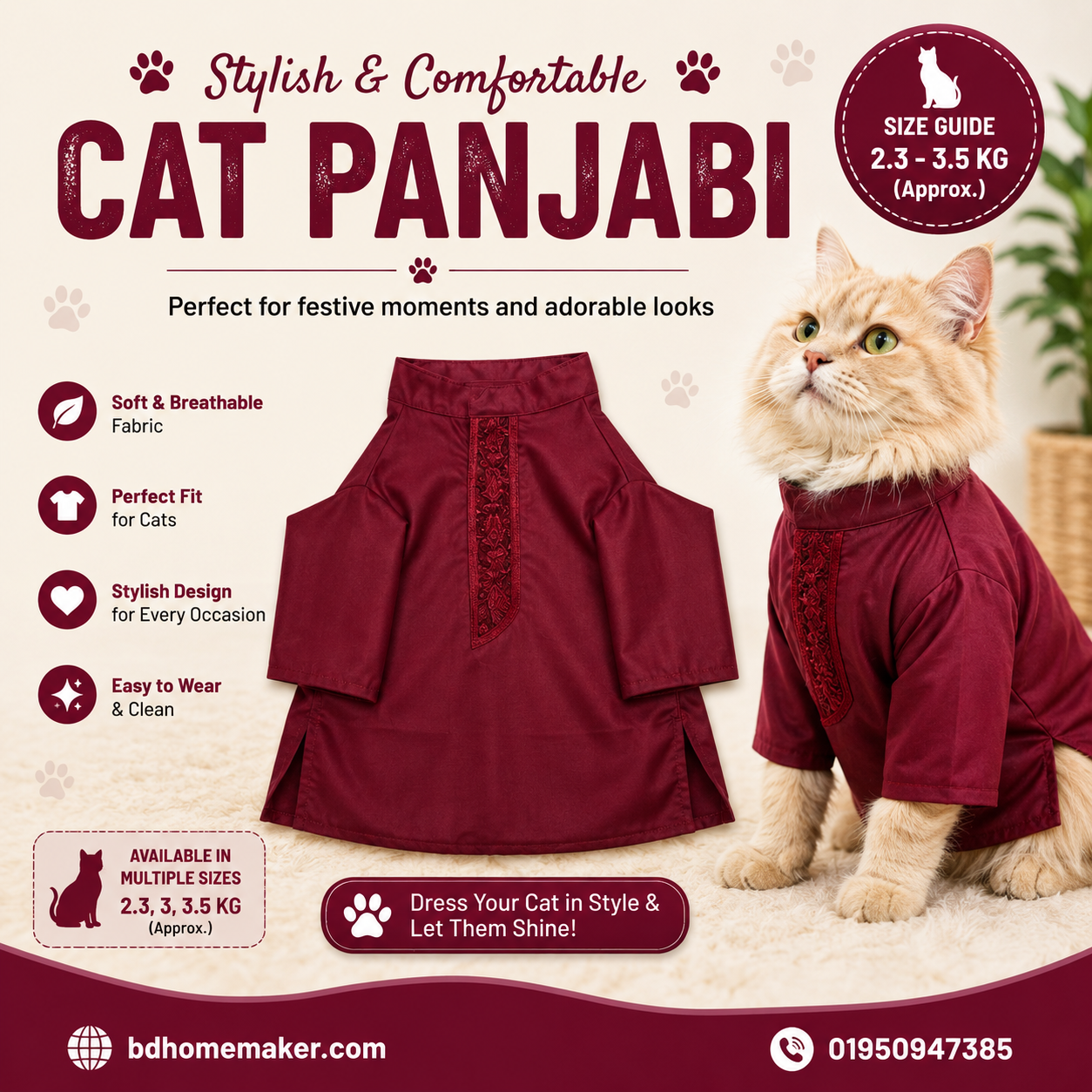 (2.3,3.5) kg cat panjabi_img_0