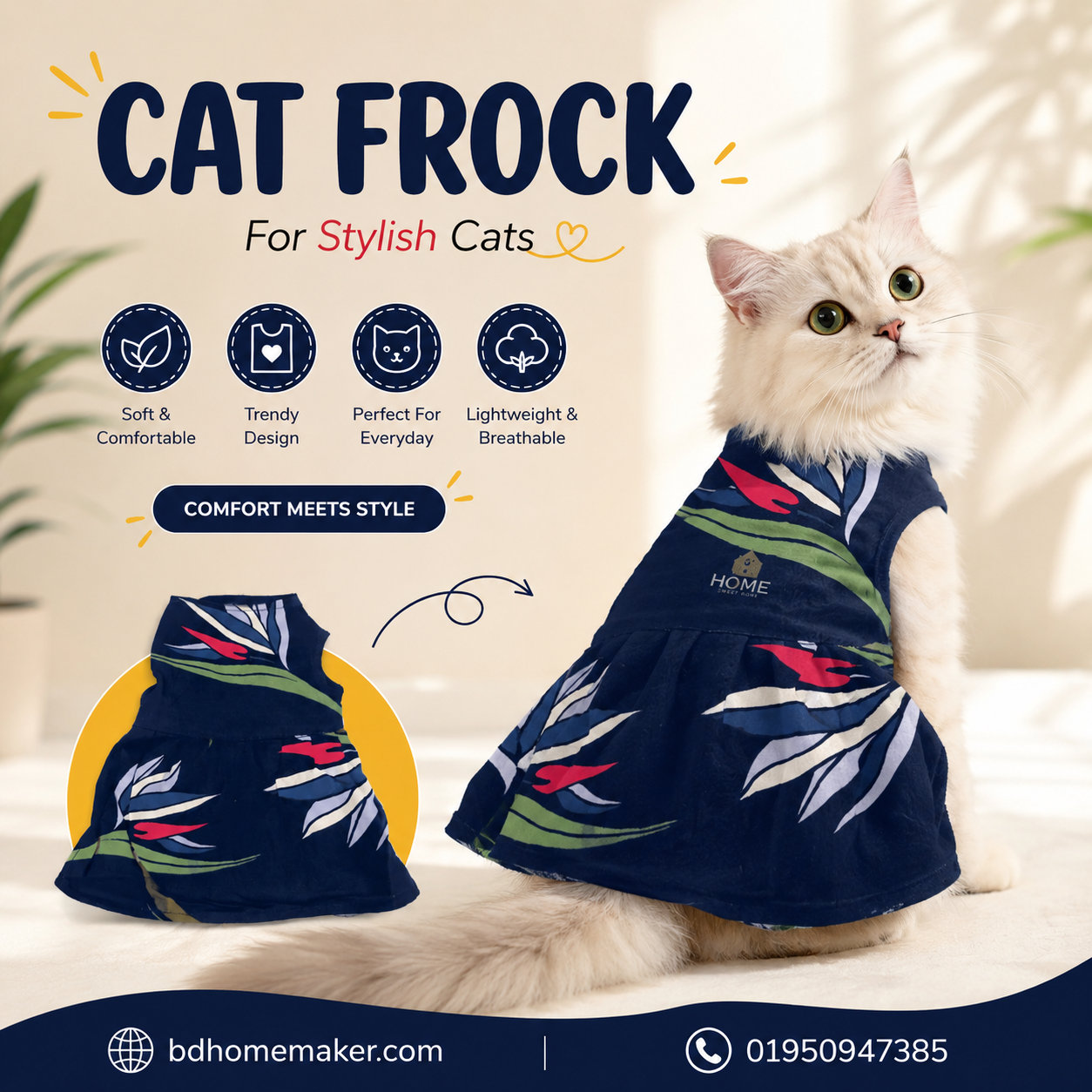 800 gm cat frock_img_0