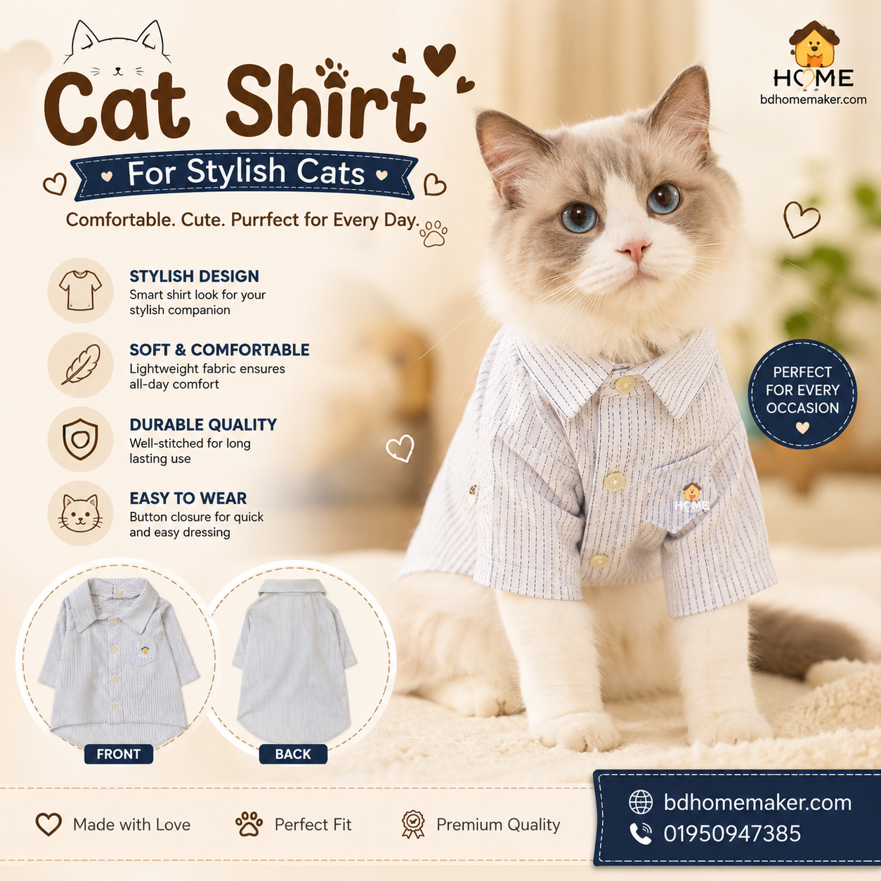 3kg cat shirt_img_0