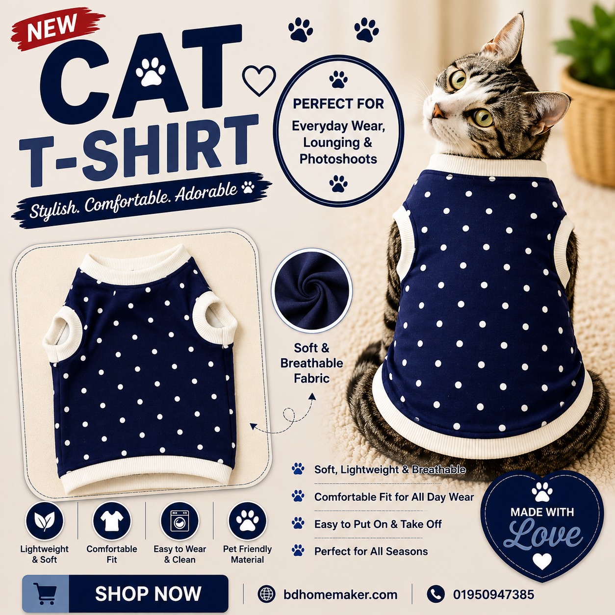 Cat t-shirt (6,3.5, kg)_img_0