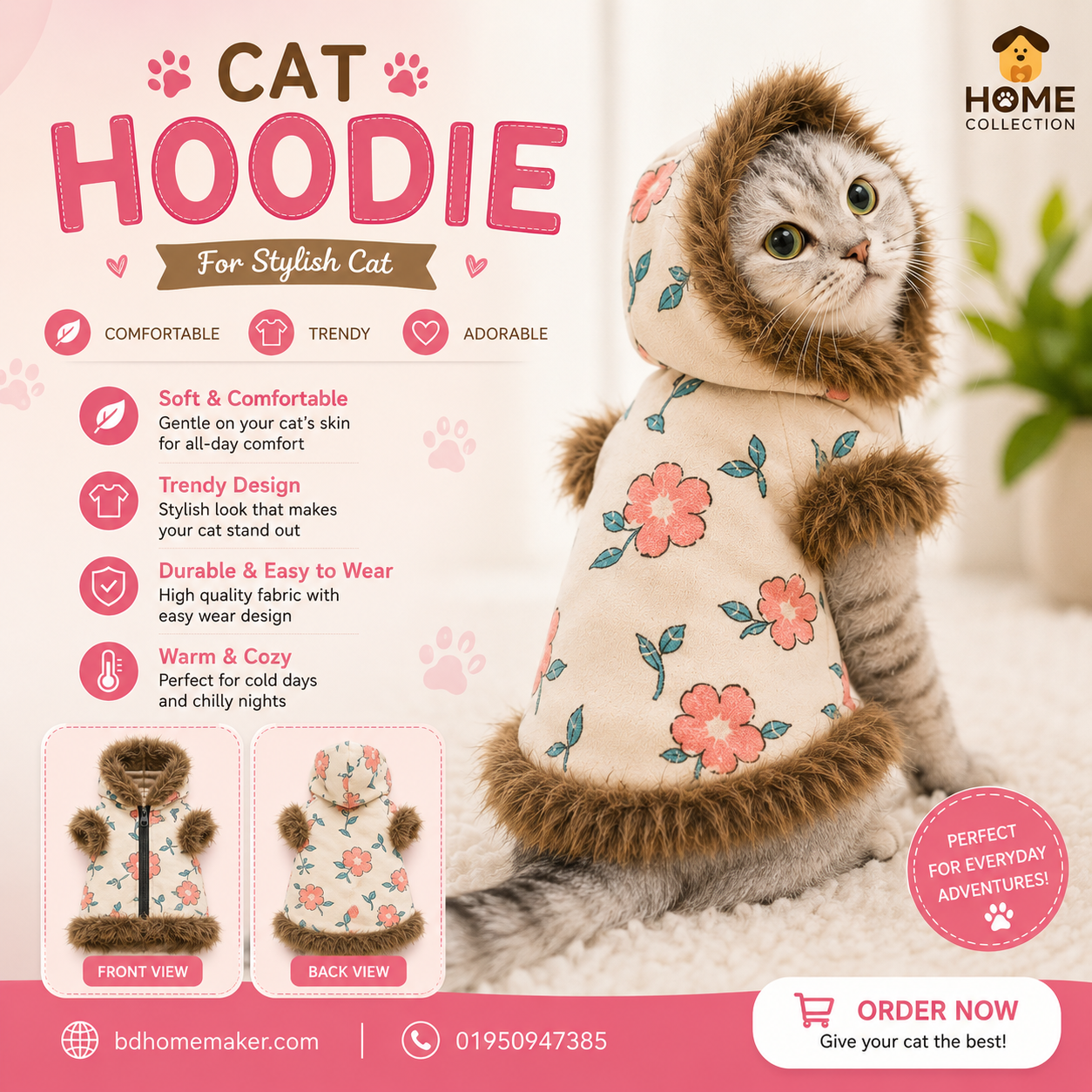 Cat hoodie (1.7,2.5,3.5,4,8 kg)_img_0