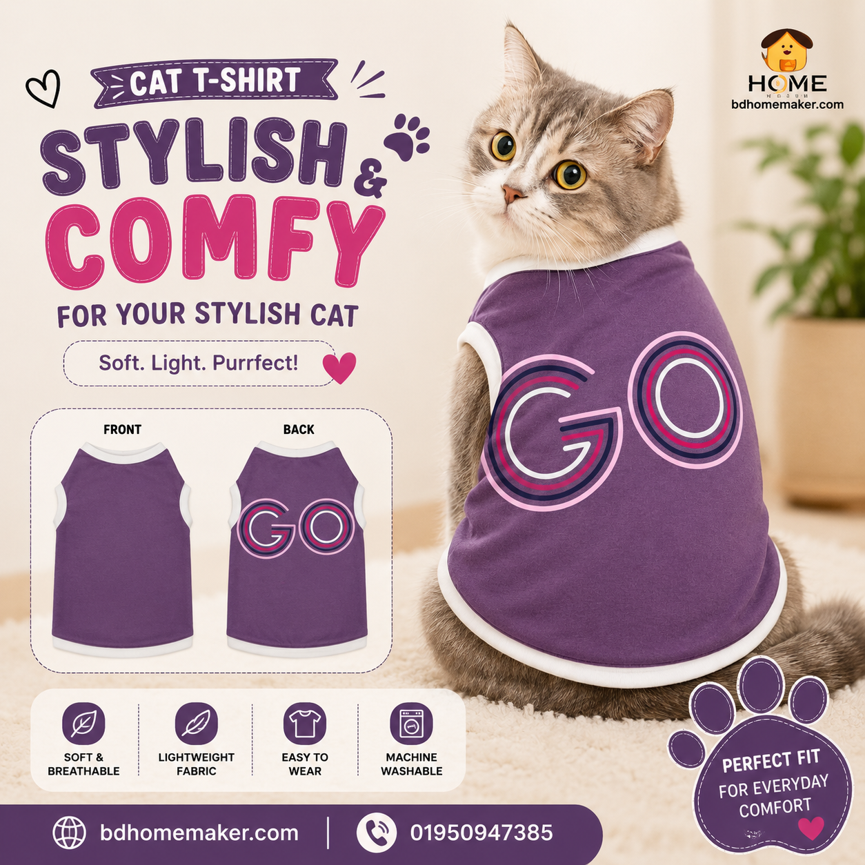 Cat t-shirt (7,8,9 kg)_img_0