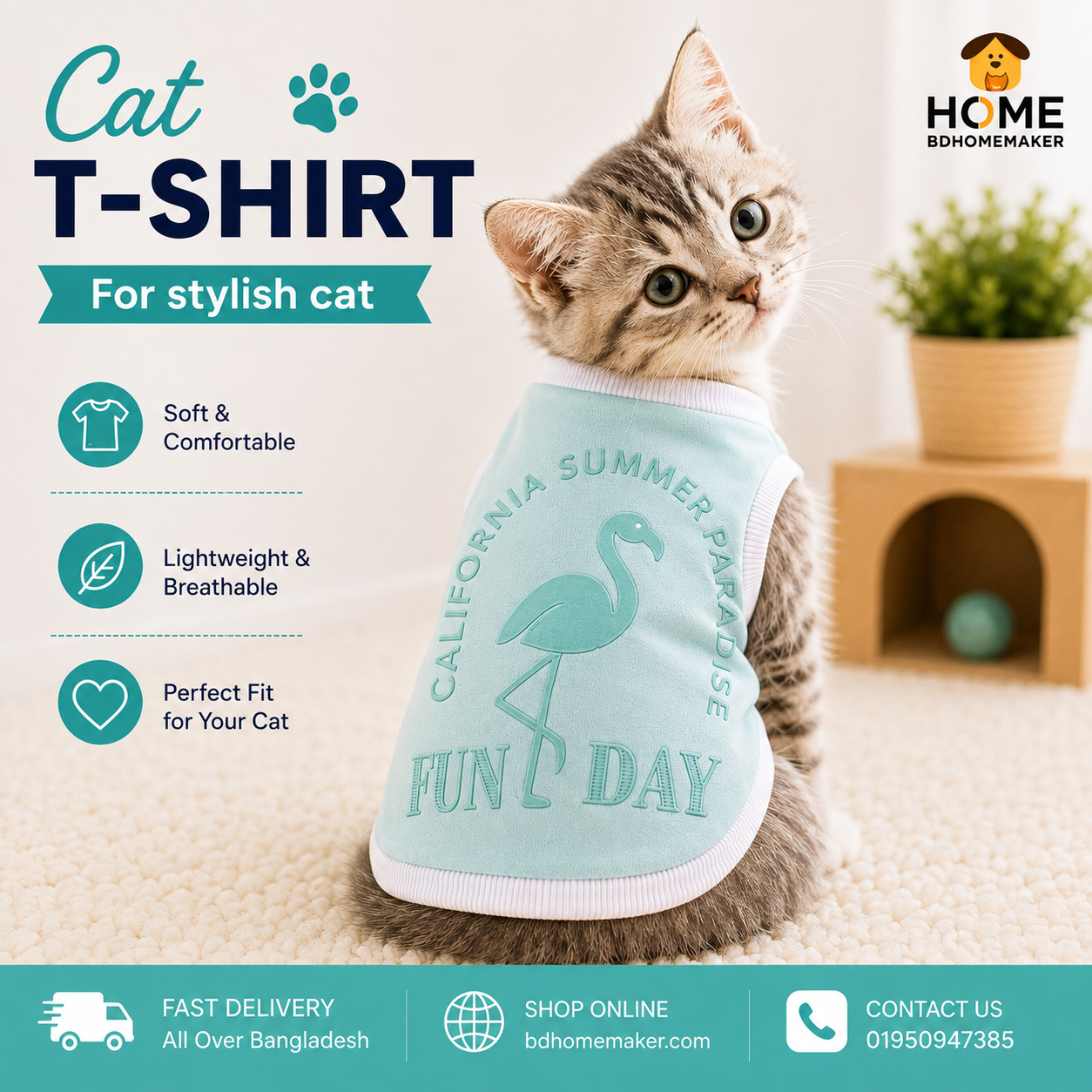 Cat t-shirt (1.7 ,2 kg)_img_0
