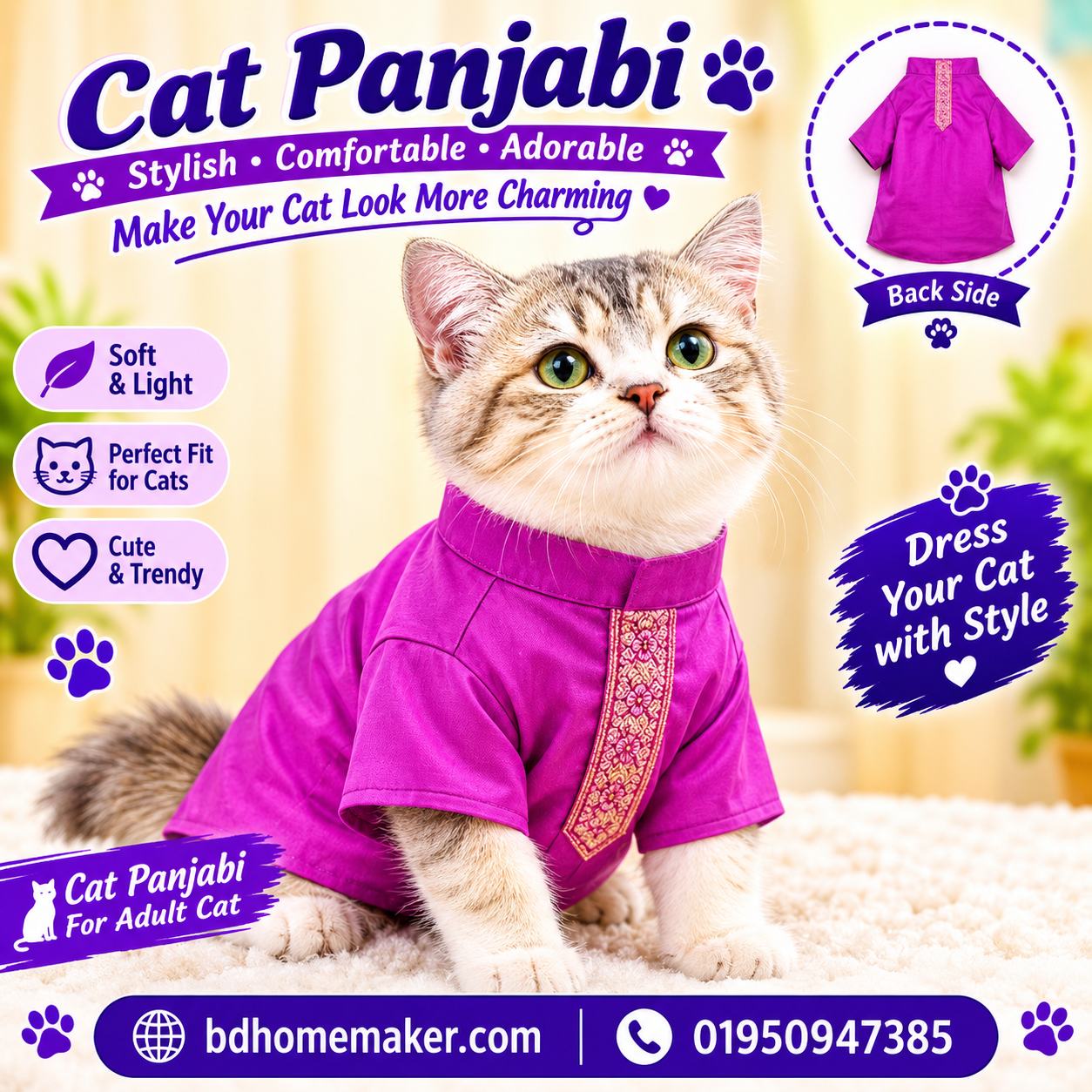 Cat panjabi (6 kg )