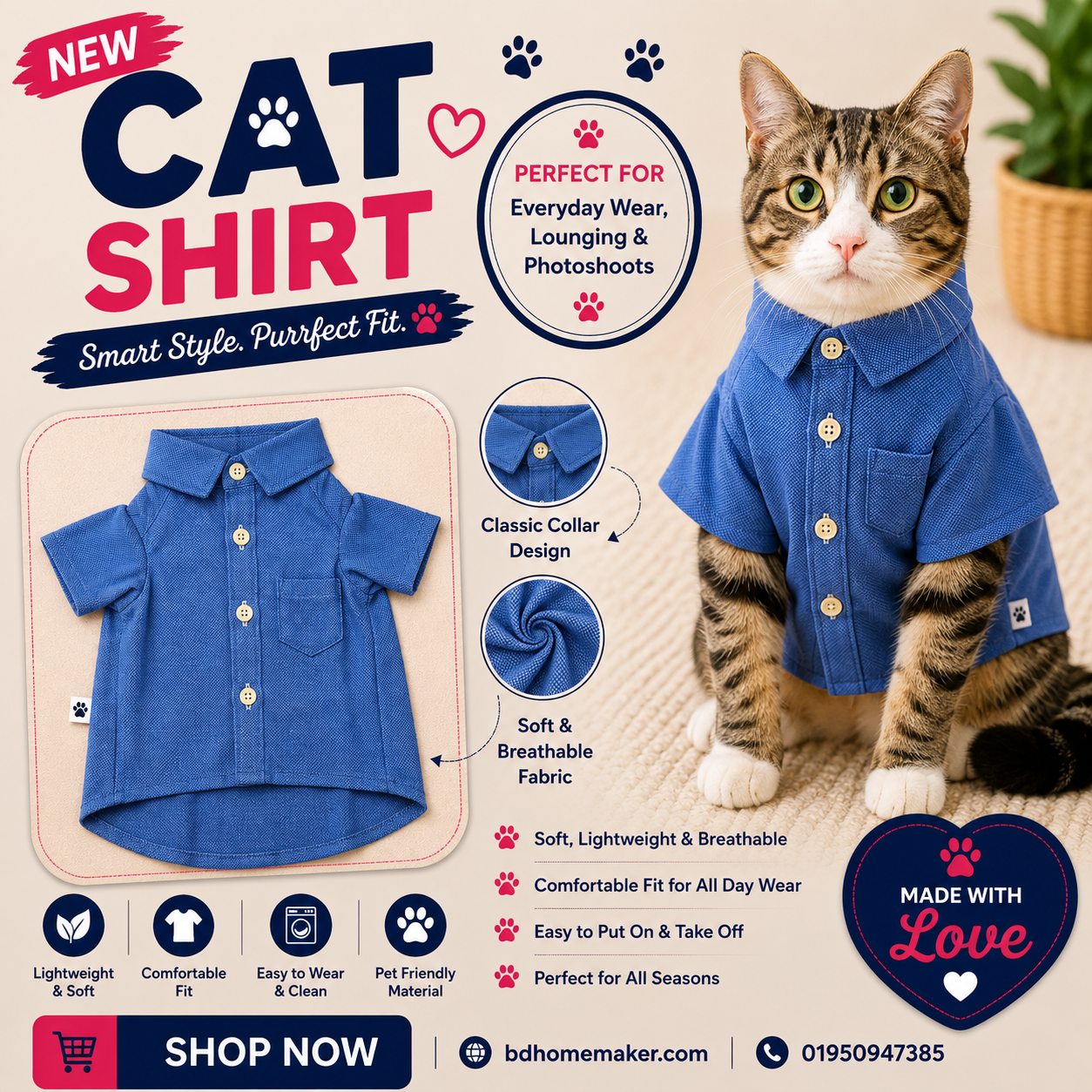 3.5 kg cat shirt_img_0